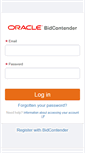Mobile Screenshot of my.bidcontender.com